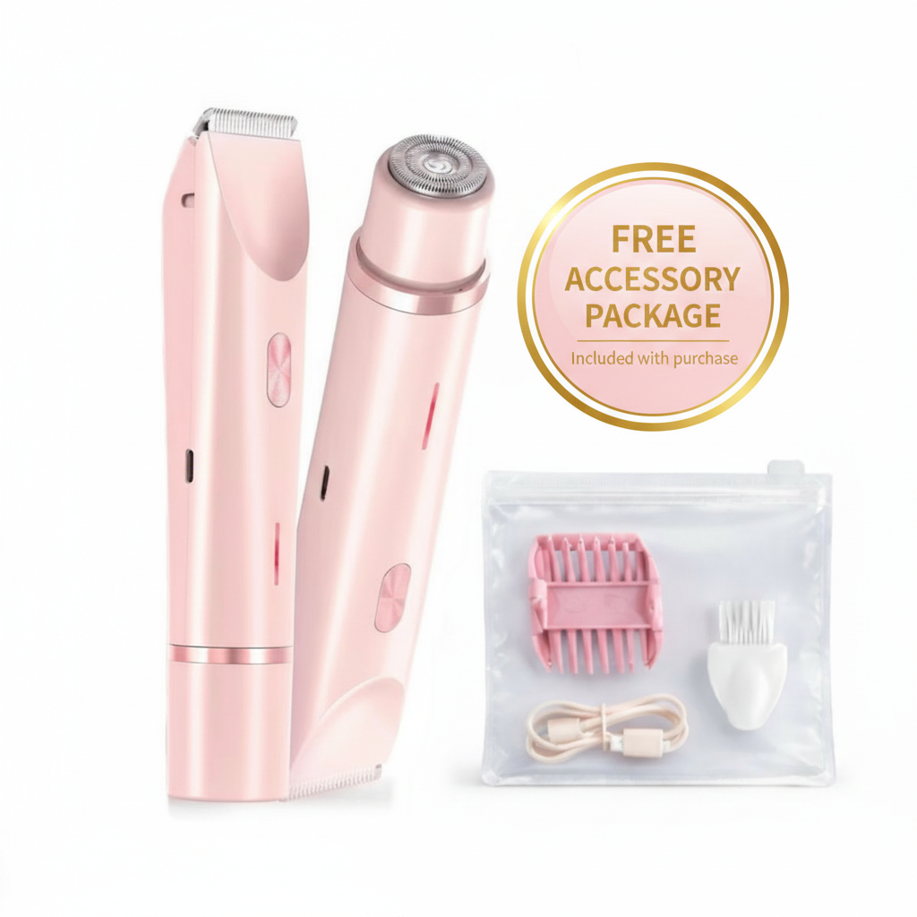 Dual-Head Waterproof Shaver PRO + FREE PACKAGE